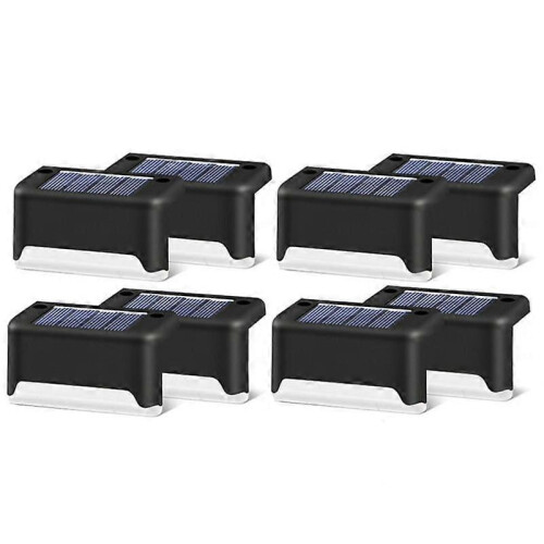 LED Solar Deck Light Outdoor Path Garden Stairs Step Lamp