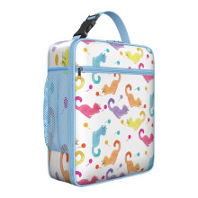 Insulated Cat Cooler Lunch Tote Portable Reusable Bag
