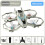Mini Drone with HD Camera and Remote Control Gray 1