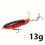 Luya Bait Spiral Propeller Surface Tractor Pencil 2PC 2