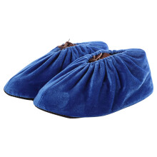 Flannel Shoe Covers Indoor Warm Washable Reusable 31 cm