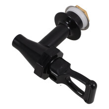 Black Plastic Beverage Dispenser Spigot 1 Set