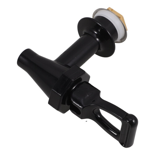 Black Plastic Beverage Dispenser Spigot 1 Set