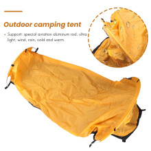 Ultralight Bivvy Tent Single Person Backpacking Bivy Tent Waterproof Bivvy Sack for Outdoor Camping Survival Travel