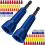 2PCS Wire Twisting Spinner,Spin Twist Wire Connector Socket,Wire Connector Driver with 1/4In Chuck with 100Pcs Wire Caps 1