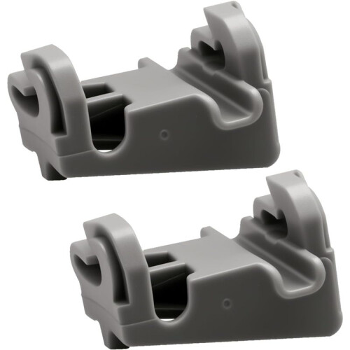 2PCS Dishwasher Lower Rack Holders Rack Fixing Clips Tine Row Clips for  Dishwasher Replace MEG64438801 00611474