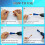 2PCS Wire Twisting Spinner,Spin Twist Wire Connector Socket,Wire Connector Driver with 1/4In Chuck with 100Pcs Wire Caps 3
