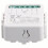 2X Zigbee  Light Curtain Dimmer   Module C04 Control Breaker Curtain  Module Zero Fire 3