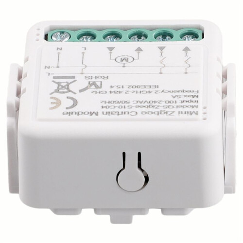 2X Zigbee  Light Curtain Dimmer   Module C04 Control Breaker Curtain  Module Zero Fire 2