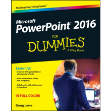 PowerPoint 2016 For Dummies by Doug Lowe Paperback Book