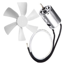 RV exhaust fan blade 6 inch with 12V D-shaft motor and