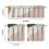 Boho Kitchen Curtains Set with Valance 3 Pieces 6