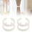 Cotton Rope Curtain Tiebacks Handmade Braided 4 Pcs 8