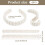 Cotton Rope Curtain Tiebacks Handmade Braided 4 Pcs 7