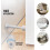 Heavy Duty Rigid Door Stopper with Soft Rubber Tip 12 Pack 7