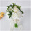 Artificial Rose Wedding Bouquet Round Toss Bunch 8