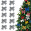Christmas Decorative Bow Ornament 1 Piece 4