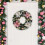 Pre-lit Christmas Wreath 12 Inch Artificial Green with 20 6