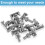 Battery Terminal Bolt Kit Stainless Steel 8 pcs 6