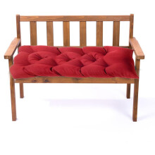 Outdoor bench cushion red 40x20in compatible with ANMUYUM