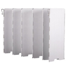 Foldable Camping Stove Windscreen with Drawstring Bag 12