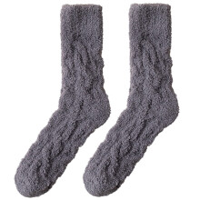 Thermal Knee-High Socks Warm Soft Indoor Comfort 1 Pair