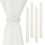 Cotton Rope Curtain Tiebacks Handmade Braided 4 Pcs 1