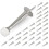 Heavy Duty Rigid Door Stopper with Soft Rubber Tip 12 Pack 1