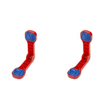 2X Trout Dough Bait Mold Tackle Multifunctional Fishing Bait Mold Portable Supplies Fishing Accessories Red