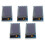 5 Pieces I2C Display Module 0.91 Inch I2C OLED Display Module I2C OLED Screen Driver  3.3V-5V(White Light) 2