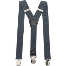 Men's Y-back suspenders stretch 1.5 inch width