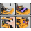 Remote-Control Bulldozer Toy Yellow 1/24 Scale 9-Channel 7