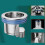 Drain Filter for Bathroom Floor Drain 2PCS 8