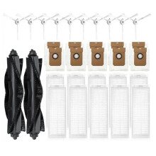 For Alpha 3 Pro / VXVC26 Robot Vacuum Cleaner Roller Side Brush Hepa Filter Dust Bag Accessories Replacement Spare