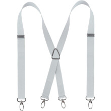 Men's Suspenders 1 Inch Wide with 4 Swivel Hooks and