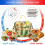 Insulated Lunch Bag Pineapple Hawaiian Design Large 4