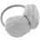 Women's Grey Plush Earmuffs Warm Ear Covers 7