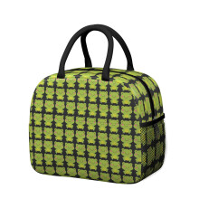 Cartoon Frog and Flower Insulated Lunch Bag 1 Pack