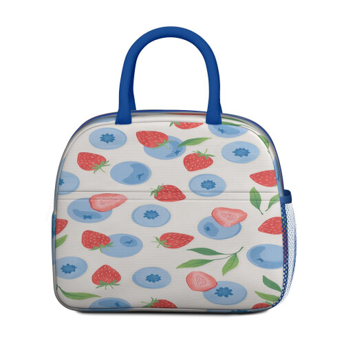 Insulated Lunch Bag Strawberry Design 1 Pack 1