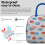Insulated Lunch Bag Strawberry Design 1 Pack 3