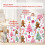 Christmas Flannel Blanket Pink Gingerbread Tree Design 4
