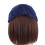 Women's Wide Bling Headband Stretchy Boho Turban with 6