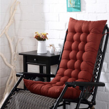 Outdoor High Back Chair Cushion Coffee 15.7" x 43.3"