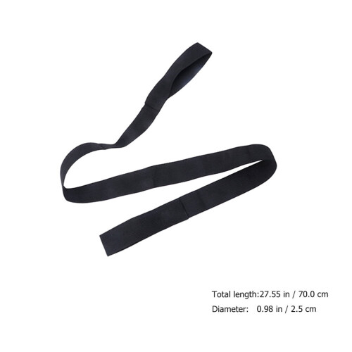 Ski Boot Straps Adjustable Shoulder Sling Black 8 Pcs 1
