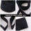 Ski Boot Straps Adjustable Shoulder Sling Black 8 Pcs 5