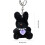 Pearl Beaded Heart Keychain for Girls 5