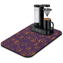 Halloween dish drying mat reversible 19.5x12 inch