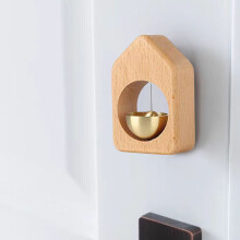 Woody Door Chime House-Shaped Door Sensor Chime