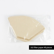 Conical Fan-Shaped Disposable Coffee Filter Paper for Hand