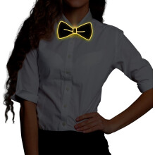 LED Neckties Bowties Suspenders Glow-in-the-Dark Adjustable